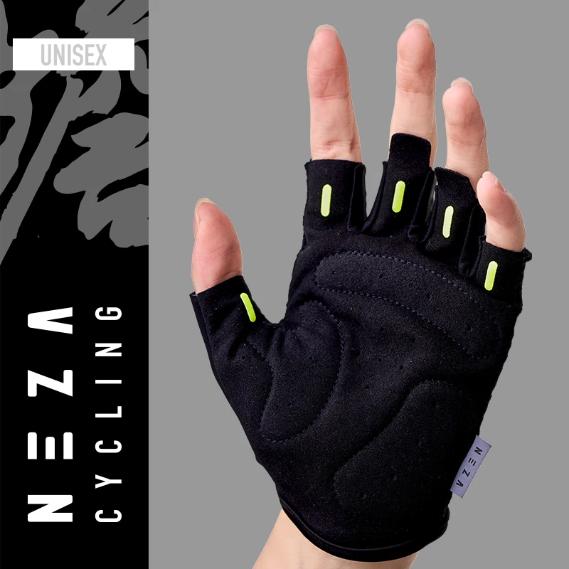 NEZA 50%OFF「蟾.昴伍」手套男女同款夏季透气减震防滑半指手套