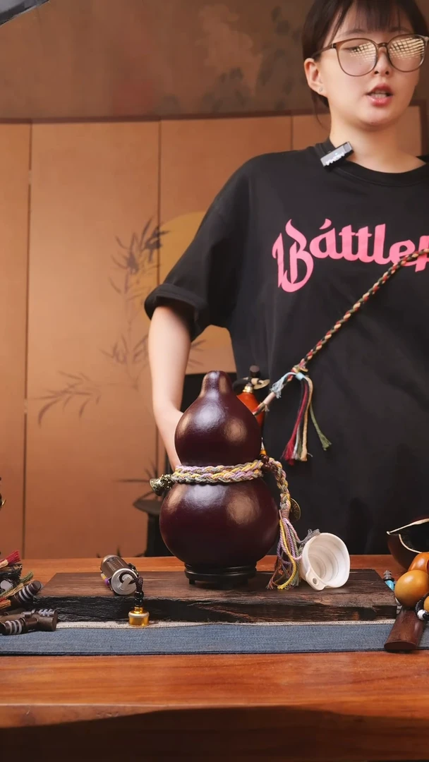 1721号精品大漆葫芦防腐防渗装水茶酒