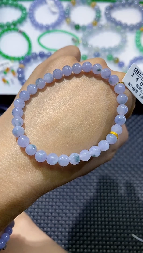 散珠翡翠卡6莫奈紫飘花
