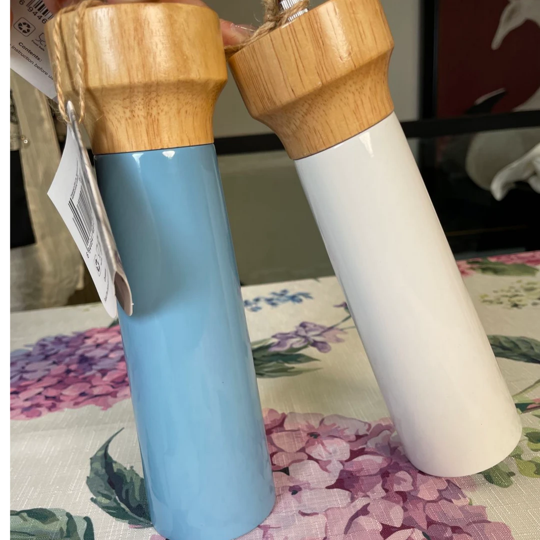 胡椒研磨器蓝色欧美风格