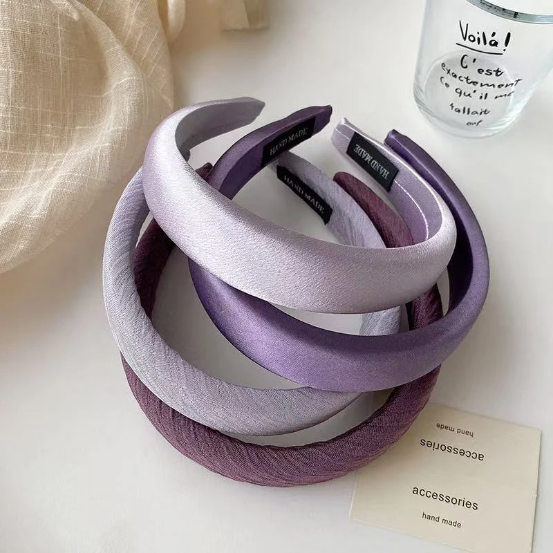 2个装 缎面发箍女2025新款甜美少女气质压发洗脸头箍