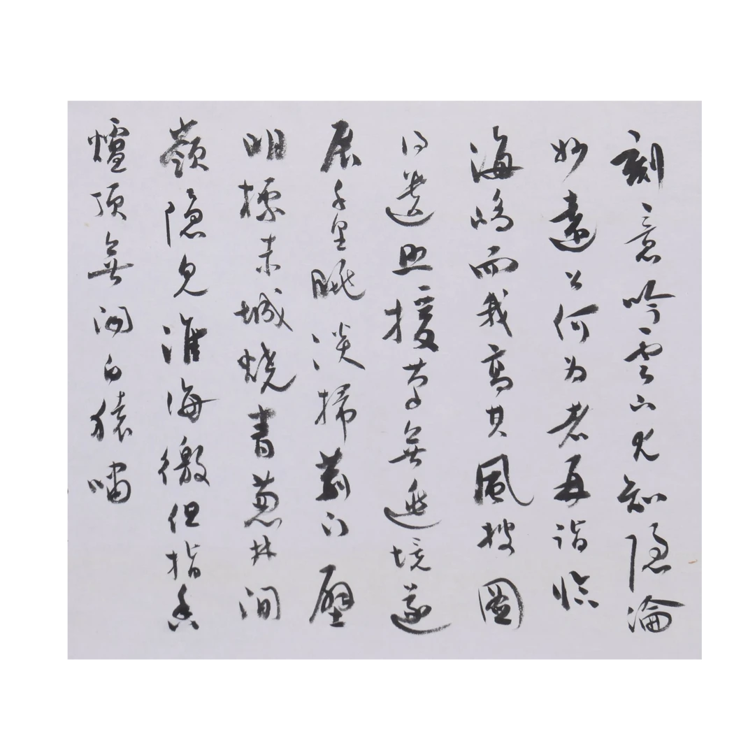 LOT.025 柳老 《书法》 38*50cm 纸本水墨立轴