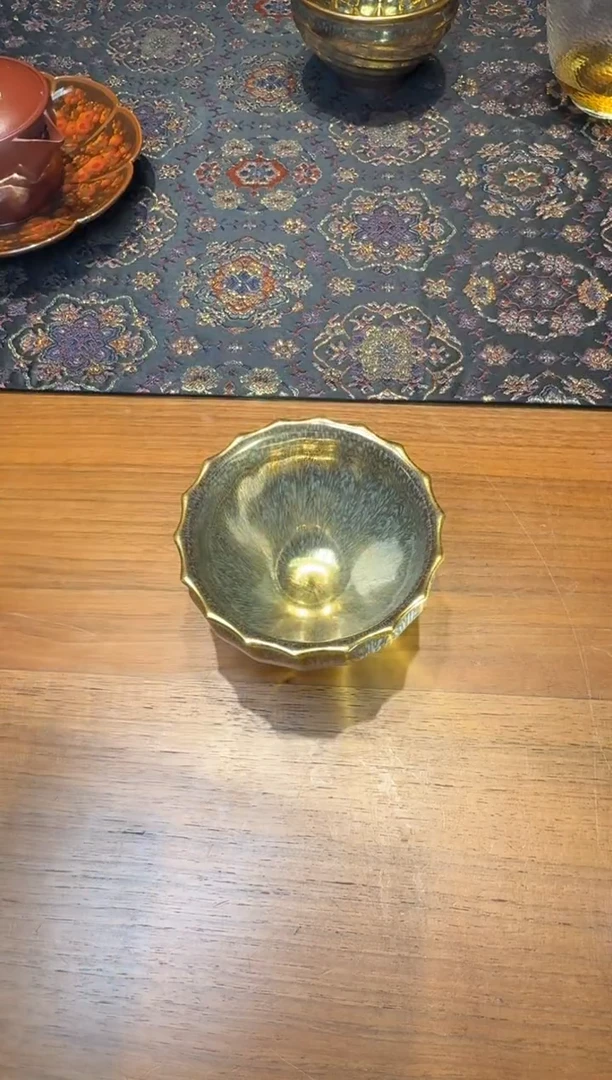 茶盏范泽锋金丝娉婷65