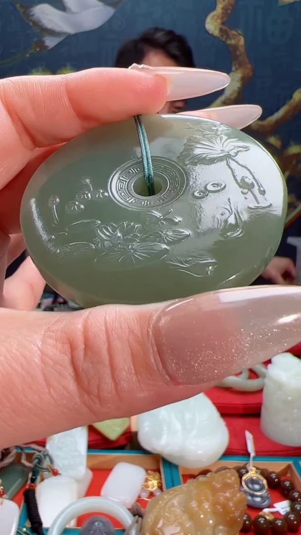 【闪购商品】和田玉吊坠未镶嵌1