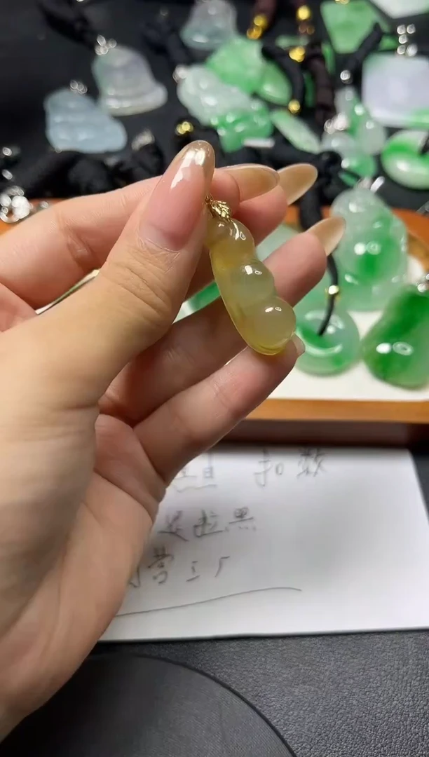 颈饰未镶嵌翡翠所见即所得 一图一物