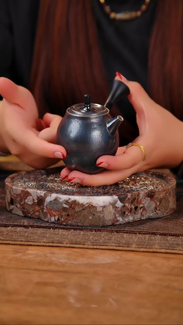 盛唐工坊 足银999 手工泡茶壶