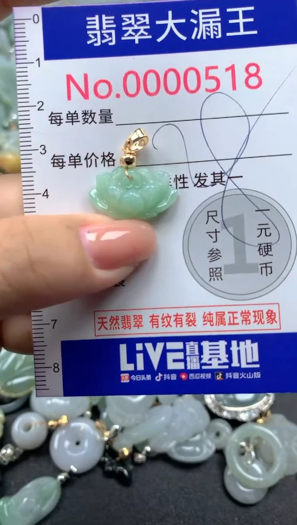 颈饰未镶嵌翡翠518