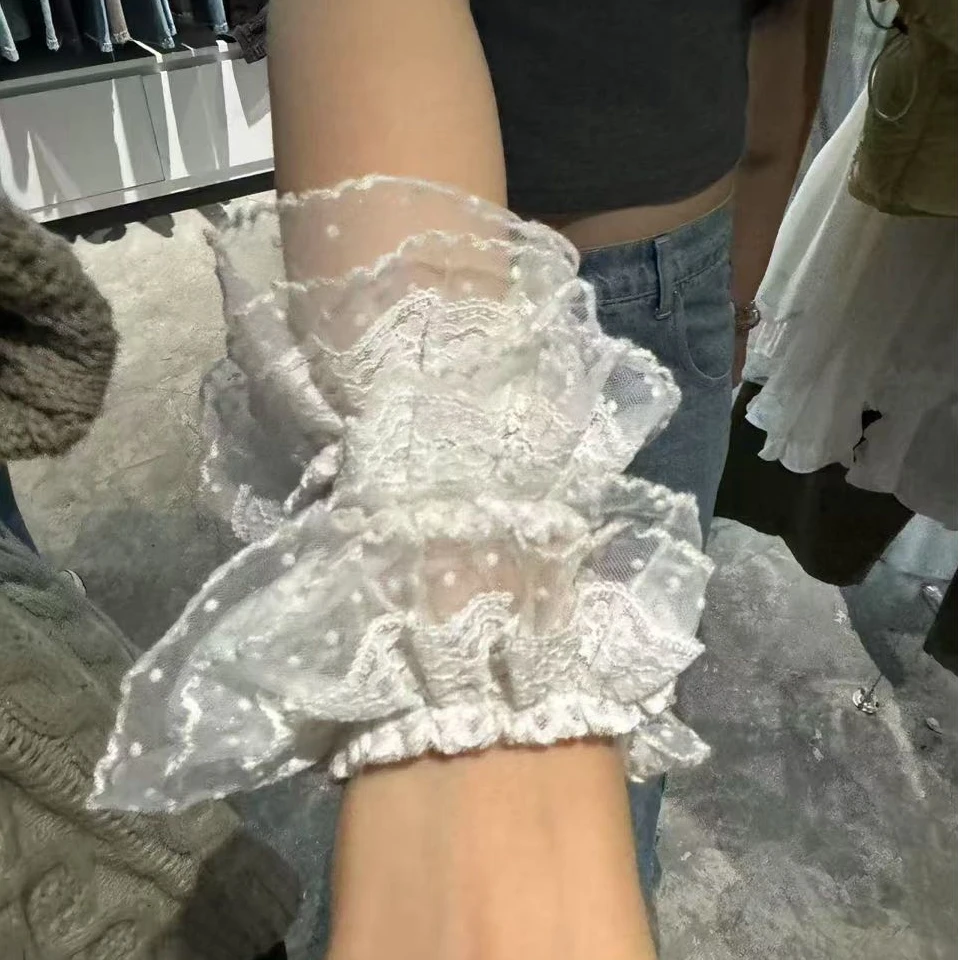 逸语IN choose u笑笑家2025春季装饰花边蕾丝松紧花边腰饰 89773