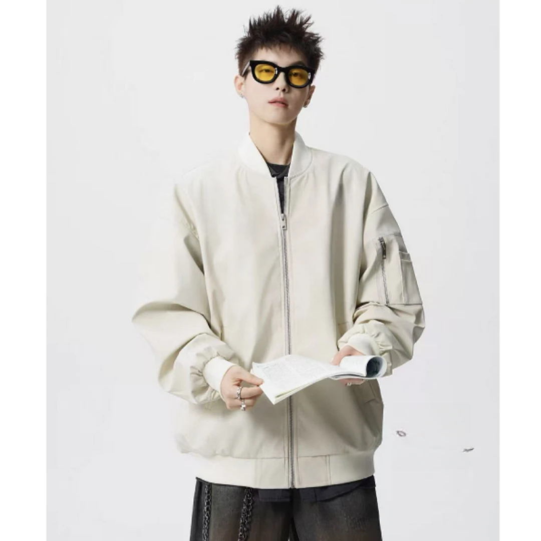1237美式棒球服中性款外套