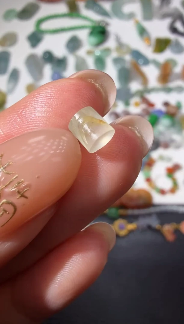 未镶嵌定制翡翠4.8*4.7*