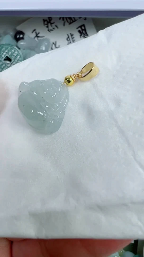 散珠翡翠958号链接，A货翡翠