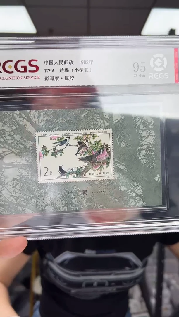 T79M 益鸟 邮票 小型张 精大盒 RCGS评级 原胶