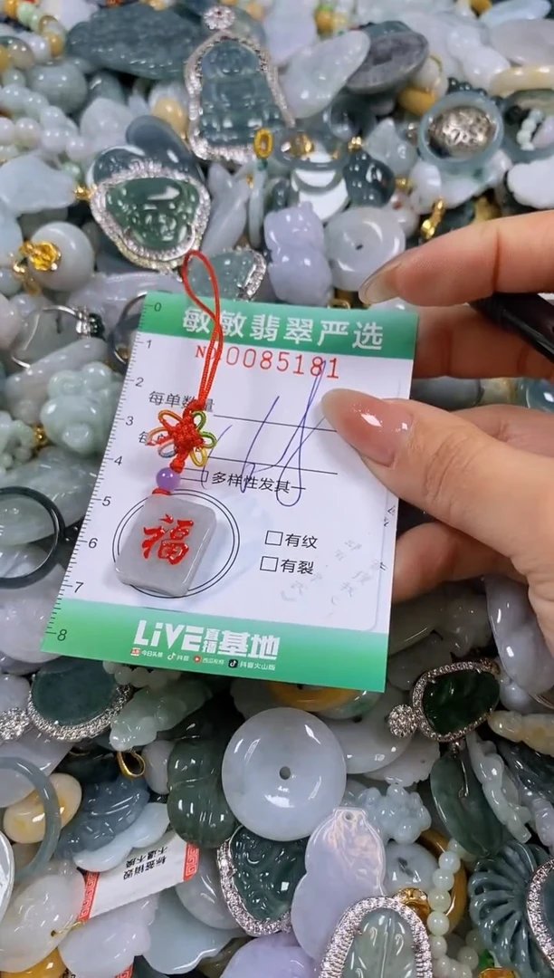 【闪购商品】翡翠颈饰未镶嵌闪购商品0085181