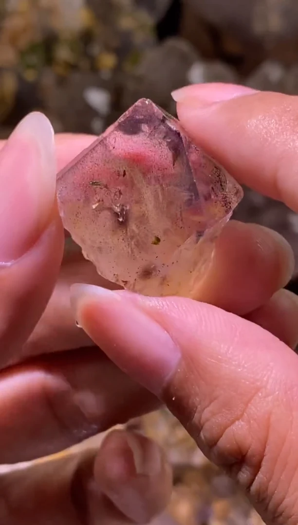 未镶嵌珠宝半成品水晶94号 超七花园水晶全净体
