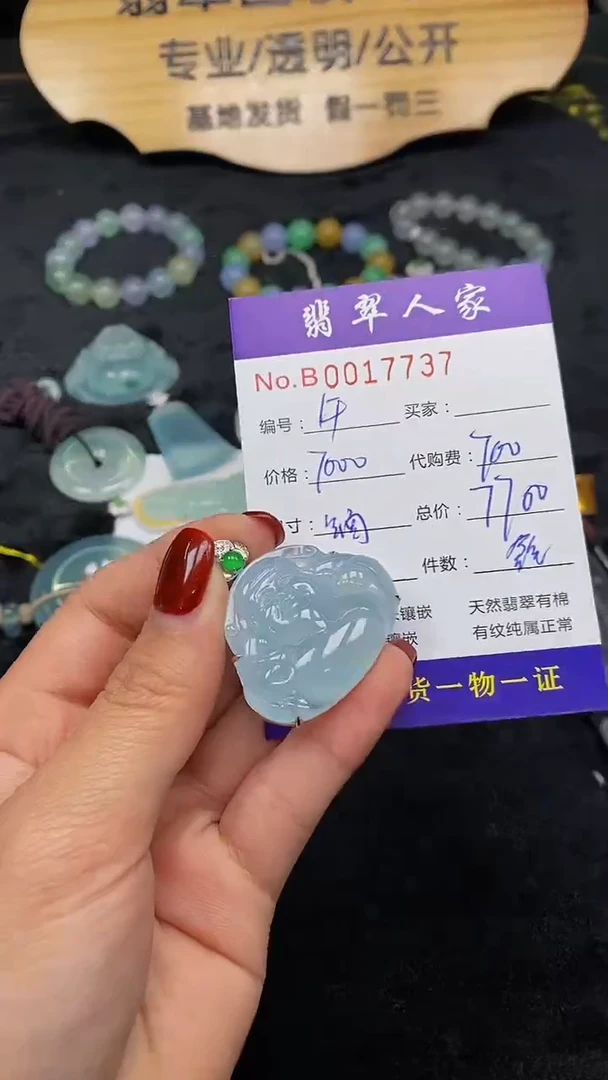 【闪购商品】翡翠颈饰未镶嵌0000000001270