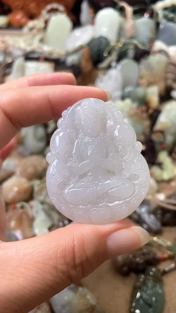 未镶嵌和田玉挂件0067