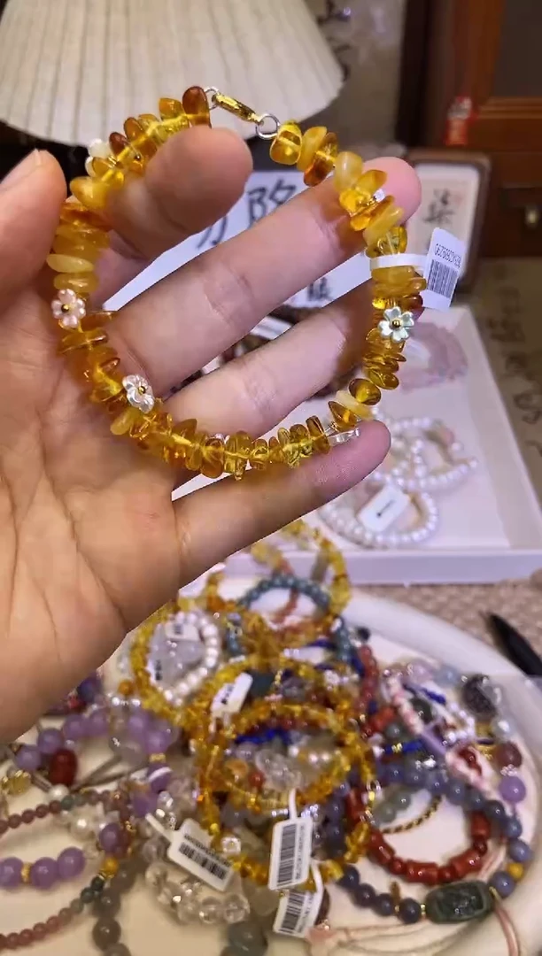 未镶嵌蜜蜡手链125手串