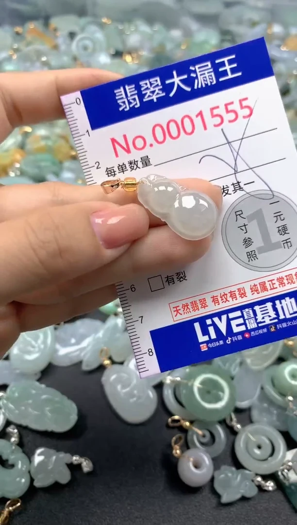 颈饰未镶嵌翡翠1555