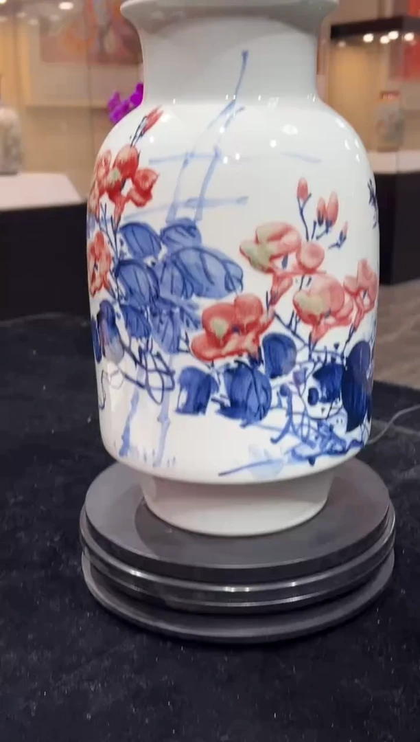 其他瓷崔景哲-瓷器-B小-争芳竟艳