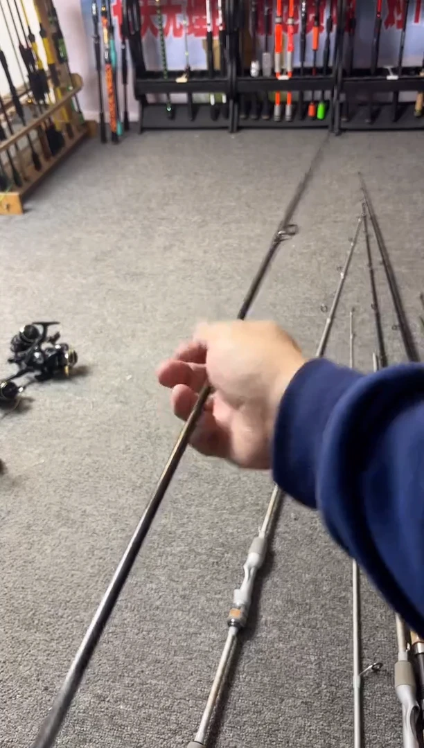 1.98m碳素10号1.98米枪柄（瑕疵尾货竿，没有售后，介意勿拍）