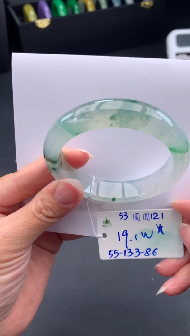 未镶嵌手镯翡翠翡翠自带#送人#，假一赔三