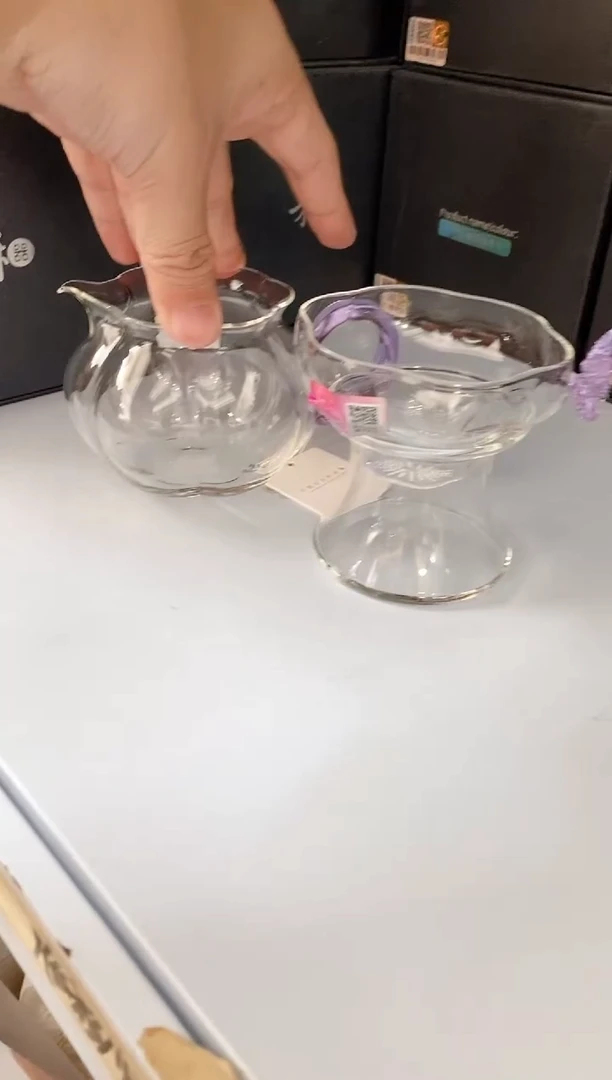 禾器/蝶梦茶漏/紫色+纳福茶海/浅紫