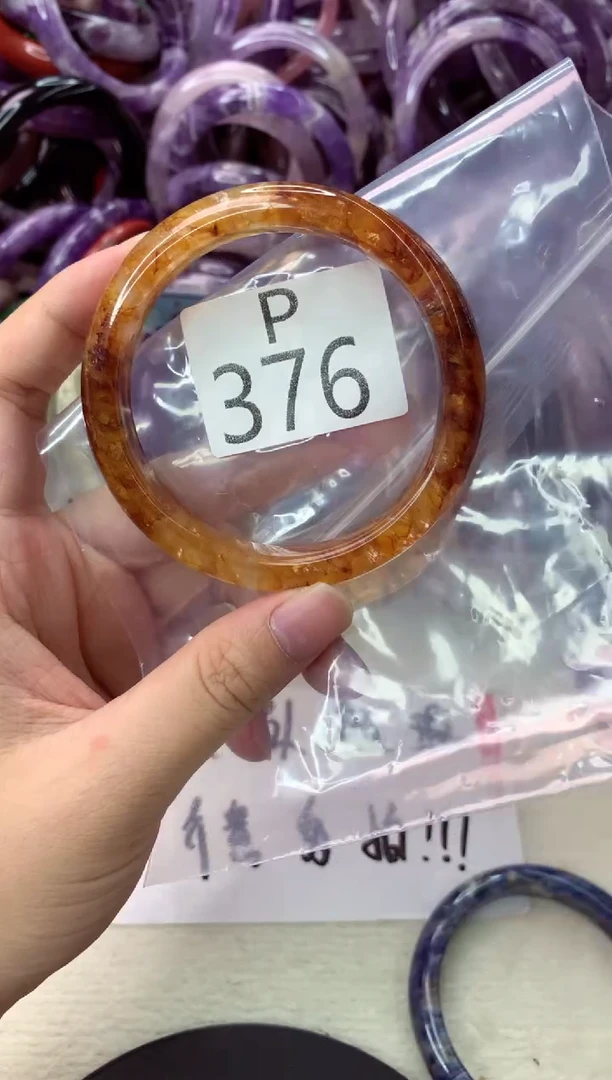 未镶嵌手镯水晶P376-59