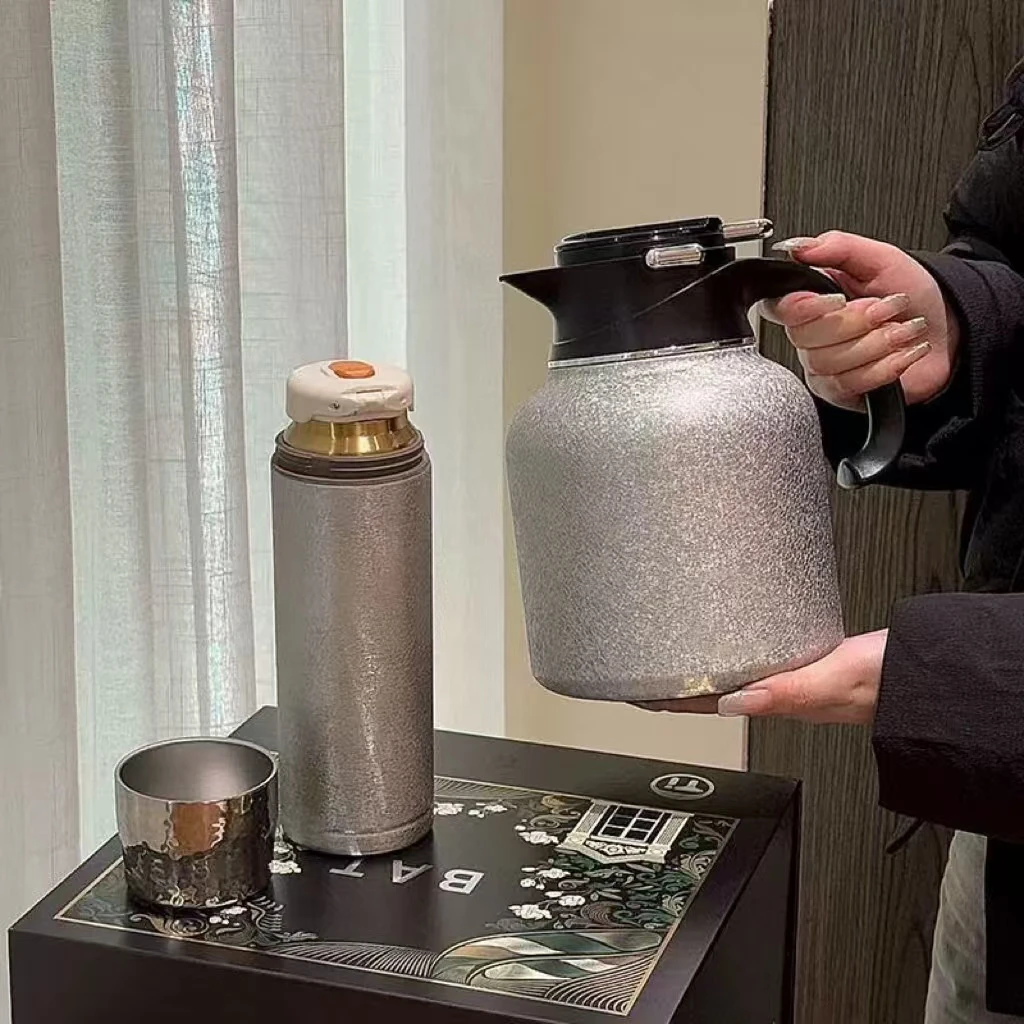 新款钛焖茶壶+钛杯