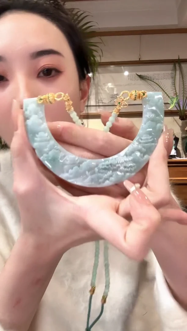 【闪购商品】翡翠颈饰未镶嵌国风