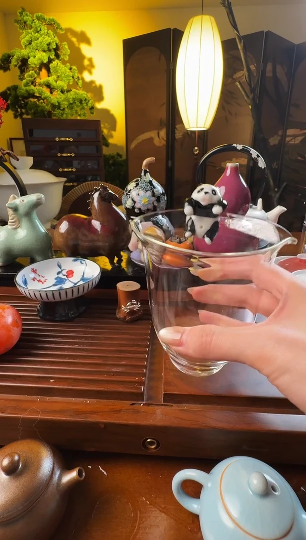 小熊猫摆件　　FL729
