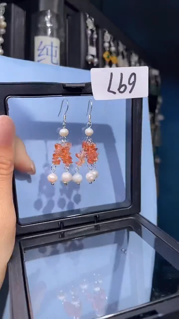 未镶嵌耳饰淡水珍珠喜欢拍