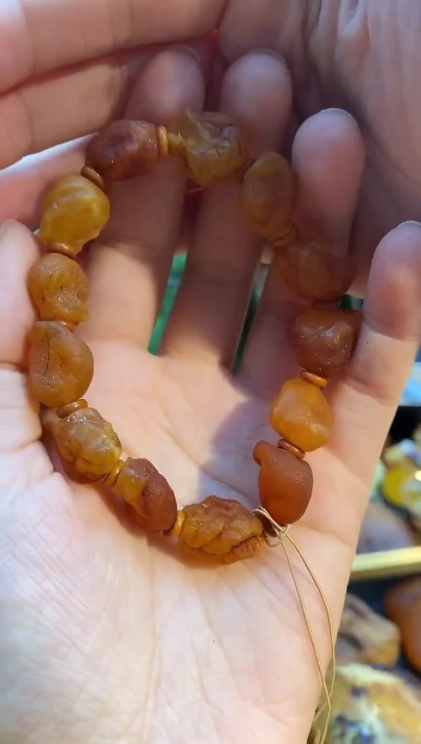 手串琥珀未镶嵌手串