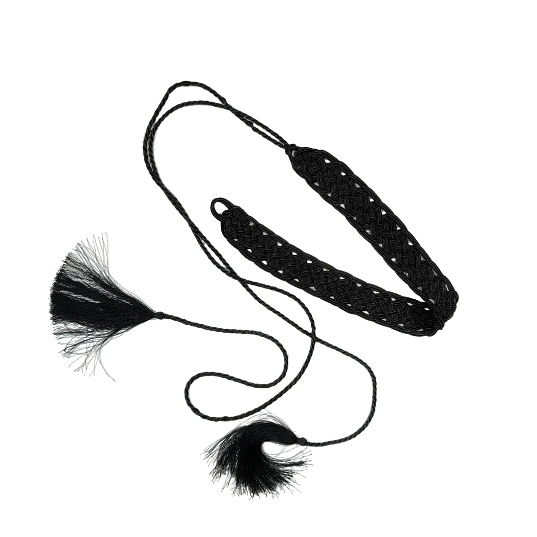 朱总原创设计 纯手工编织流苏腰带小众原创配饰