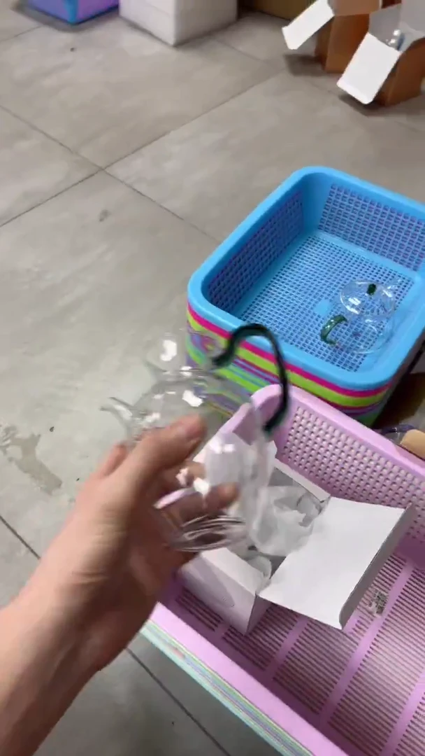 玻璃手工艺品风谜金标畅语茶海墨绿