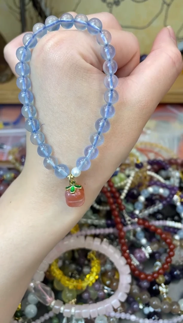 【闪购商品】海蓝宝石手链未镶嵌148