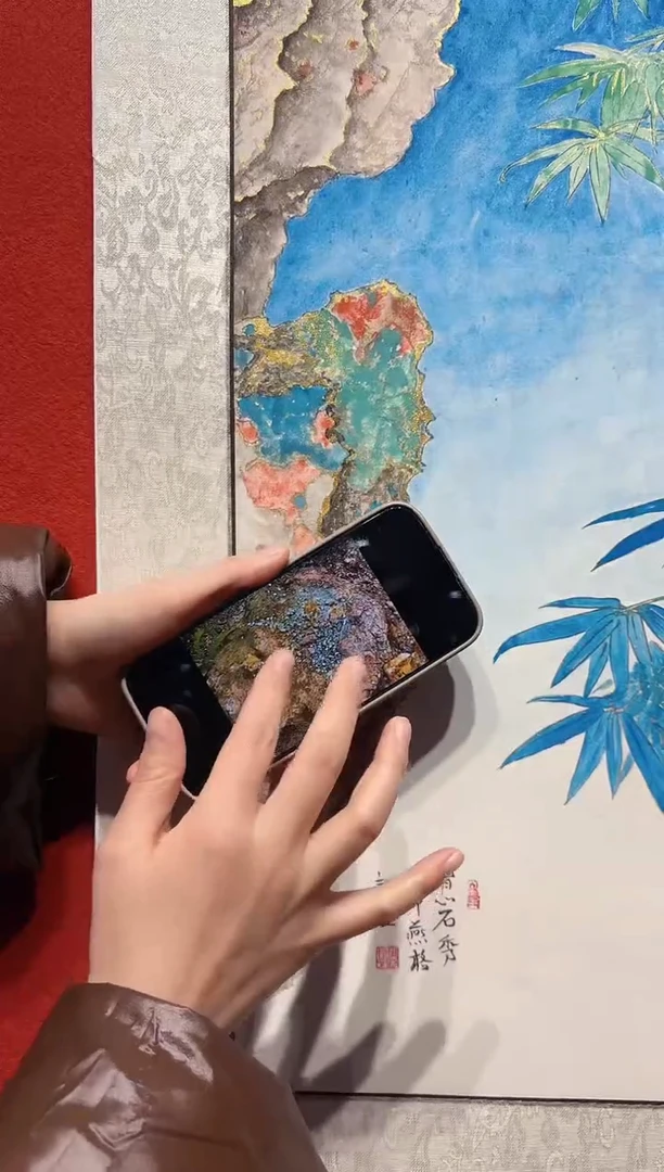 国画秦燕格国画手绘作品Y22