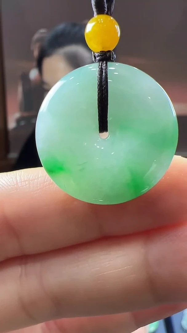 未镶嵌挂件翡翠平安扣