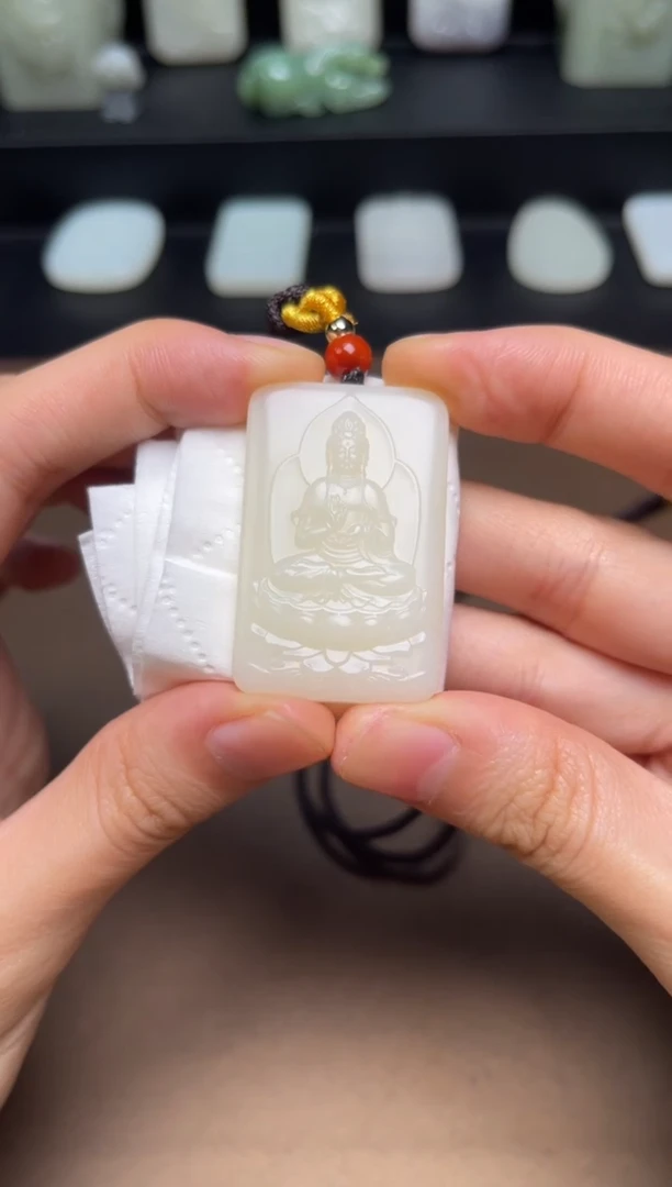 和田玉未镶嵌颈饰27