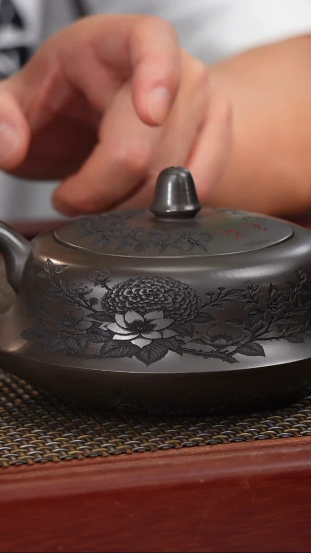 茶壶紫砂  宜兴原矿紫砂壶