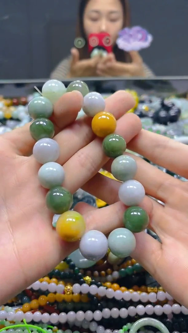 颈饰未镶嵌翡翠13MM