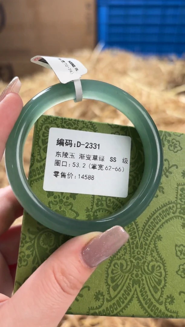 未镶嵌手镯石英质玉D-2331