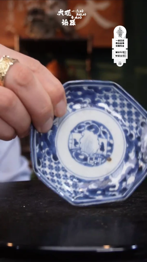瓷片浩*大观论器盘子