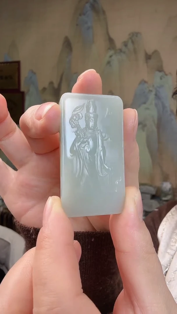 颈饰未镶嵌和田玉.