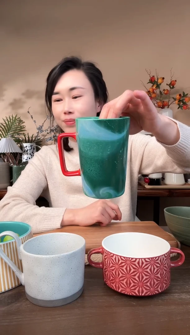 【闪购商品】瓷片星爸爸炫彩杯微瑕