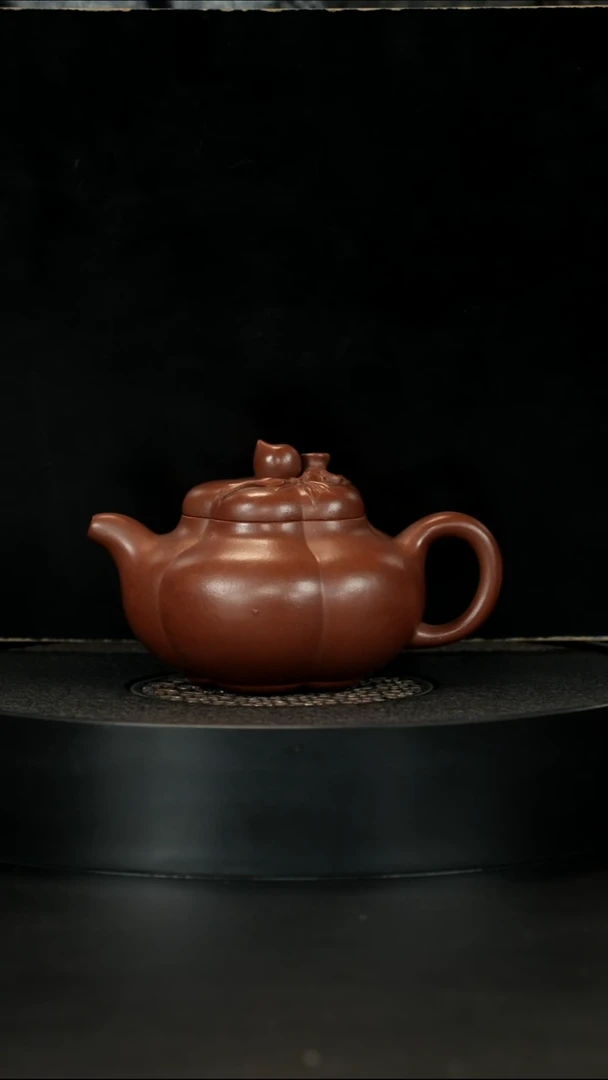 【闪购商品】紫砂茶壶四号井负11米底槽青上合桃