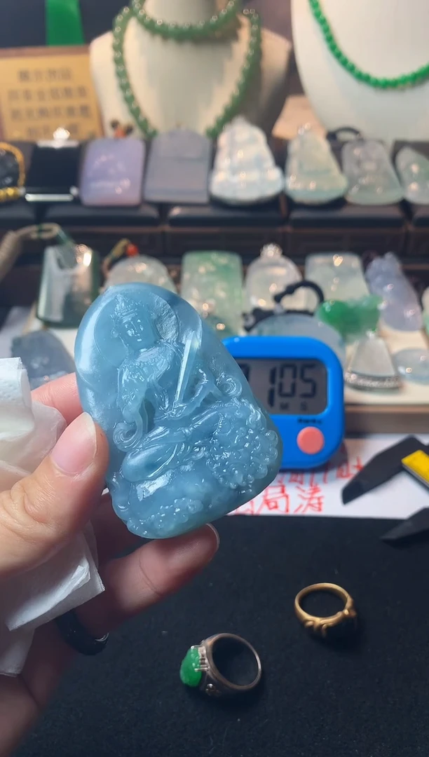 未镶嵌定制翡翠u****-毛货不退不换