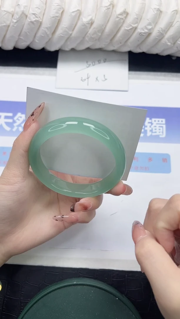 未镶嵌手镯石英质玉57-60