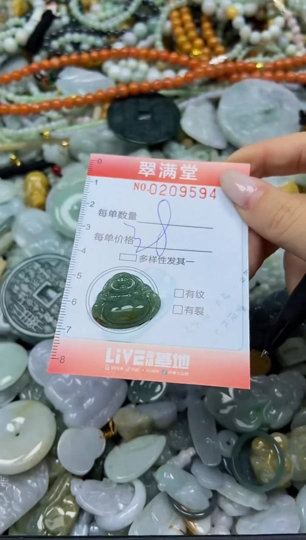 颈饰未镶嵌翡翠闪购0209594