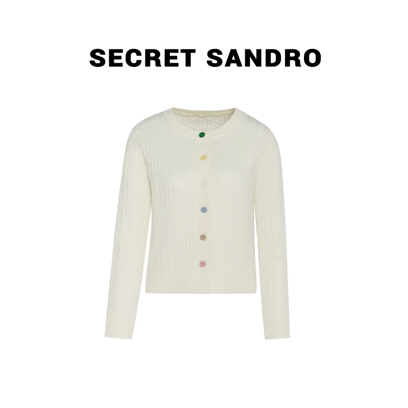 【彩虹豆】Secret Sandro 冉冉  毛针织衫 M25221008Q