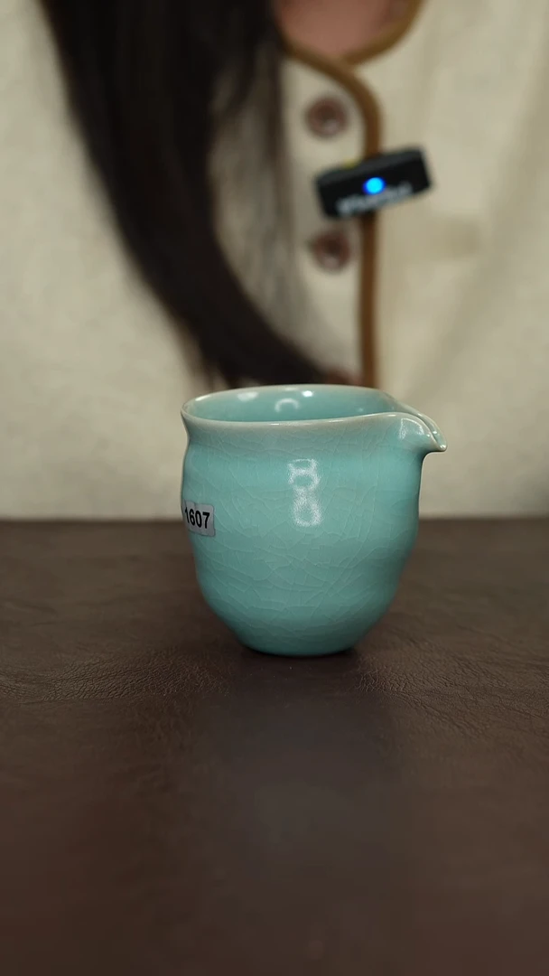 摆件陶原矿原釉汝宋汝瓷